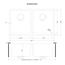 Ruvati 31" Undermount Kitchen Sink 50/50 Double Bowl 16 Gauge SS RVM5099 - alternate 6